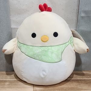 squishmallow chicken with bandana